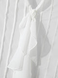 Mens Twist Knot Design Sheer Sleeveless Shirt SKUK70051